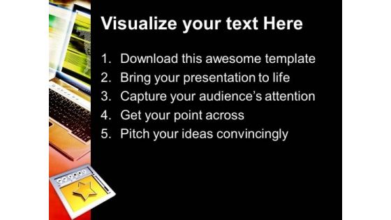 Internet Browser Favourites Computer PowerPoint Templates And PowerPoint Themes 1112