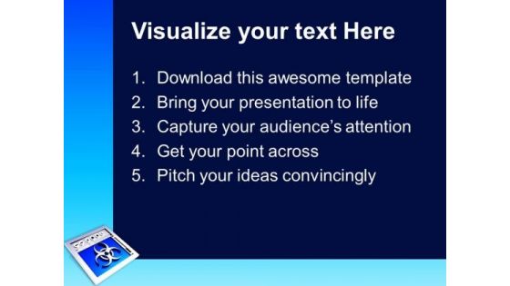 Internet Browser Virus Symbol PowerPoint Templates And PowerPoint Themes 0612