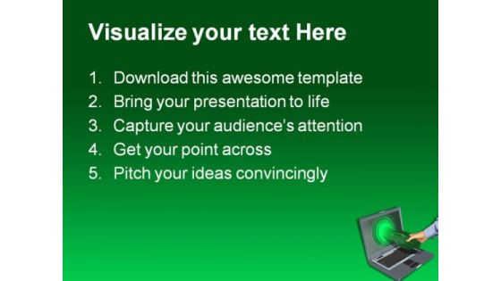 Internet Business Deal Computer PowerPoint Templates And PowerPoint Backgrounds 0611