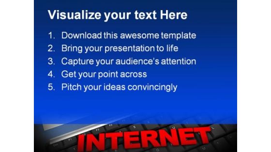 Internet Business PowerPoint Backgrounds And Templates 1210