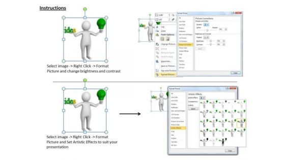 Internet Business Strategy 3d Man And New Idea Basic Concepts
