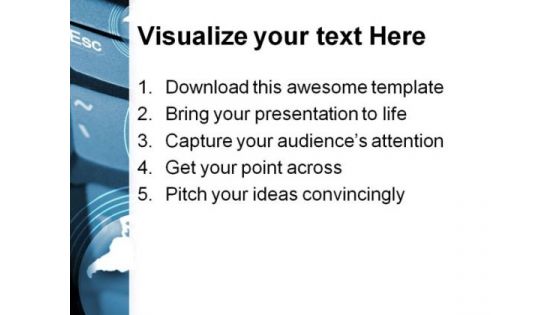 Internet Concept Global PowerPoint Templates And PowerPoint Backgrounds 0611