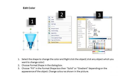 Internet Conversion Funnel PowerPoint Templates