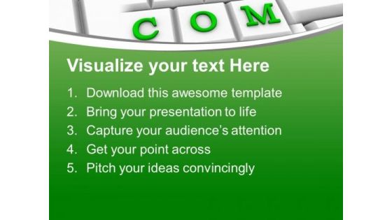 Internet Is New Way Of Connectivity PowerPoint Templates Ppt Backgrounds For Slides 0413