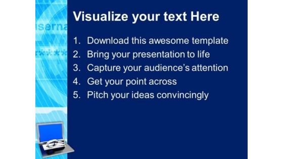 Internet Links Computer Technology PowerPoint Templates Ppt Backgrounds For Slides 0113