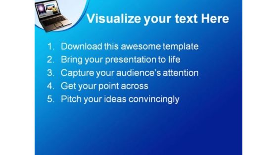 Internet Networking01 Communication PowerPoint Themes And PowerPoint Slides 0711
