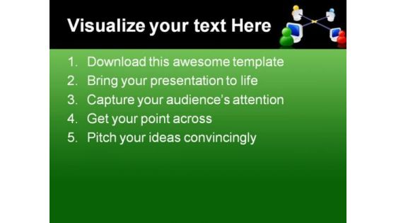 Internet Networking Communication PowerPoint Templates And PowerPoint Backgrounds 0711