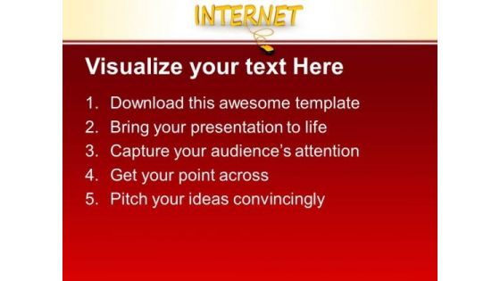 Internet Networking Communication PowerPoint Templates And PowerPoint Themes 0612