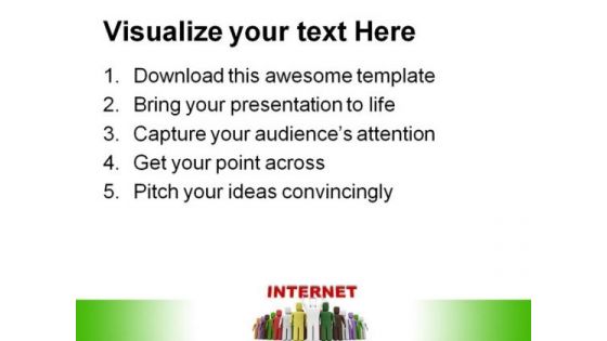 Internet People PowerPoint Templates And PowerPoint Backgrounds 0711