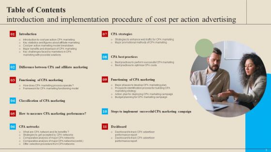 Introduction And Implementation Procedure Of Cost Per Action Advertising Complete Deck