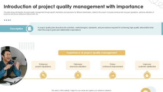 Introduction Of Project Quality Management Executing Quality Ppt Example PM SS V Introduction Of Project Quality Management Executing Quality Ppt Example PM SS V