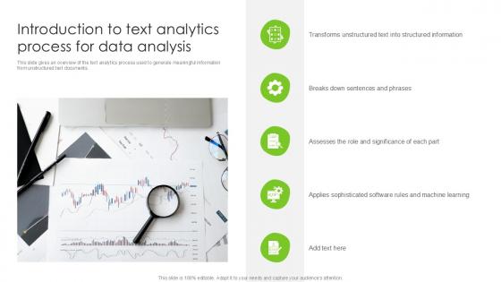 Introduction To Text Analytics Process For Data Analysis PPT Example SS