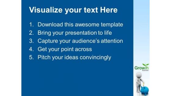 Invest Money For Growth PowerPoint Templates Ppt Backgrounds For Slides 0513