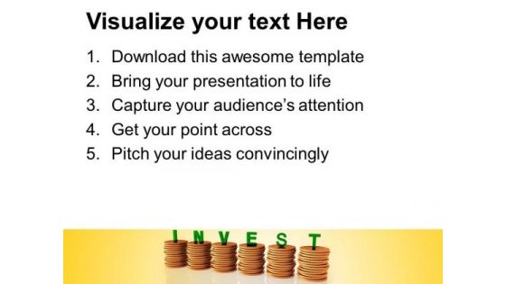 Invest Money In Right Business PowerPoint Templates Ppt Backgrounds For Slides 0413