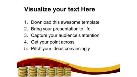 Invest Money In Right Business PowerPoint Templates Ppt Backgrounds For Slides 0613