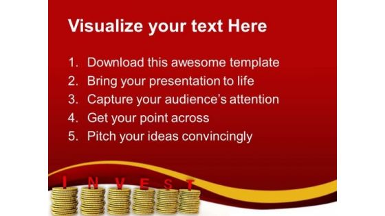 Invest Money In Right Business PowerPoint Templates Ppt Backgrounds For Slides 0613