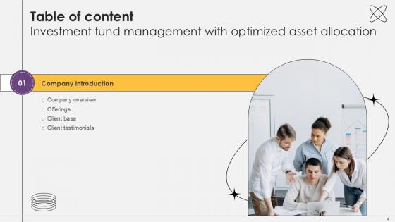 Investment Fund Management with Optimized Asset Allocation PPT Sample
