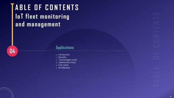 IoT Fleet Monitoring And Management Ppt Example IoT CD V