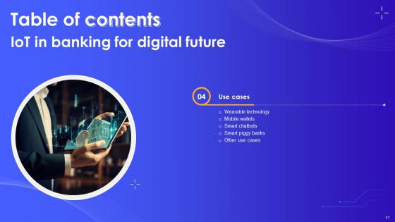 IoT In Banking For Digital Future IoT CD V