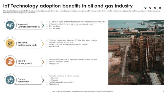 IoT Solutions For Oil And Gas Industry IoT CD V