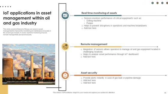 IoT Solutions For Oil And Gas Industry IoT CD V
