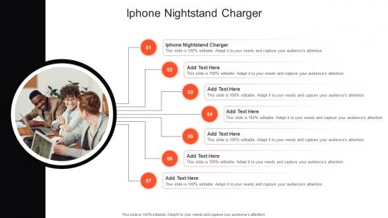 Iphone Nightstand Charger In Powerpoint And Google Slides Cpb