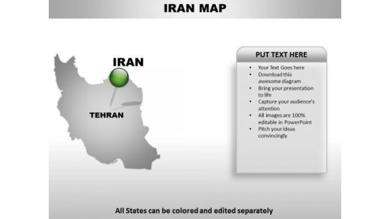 Iran Country PowerPoint Maps
