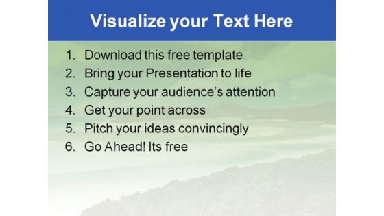 Beach Holidays PowerPoint Template