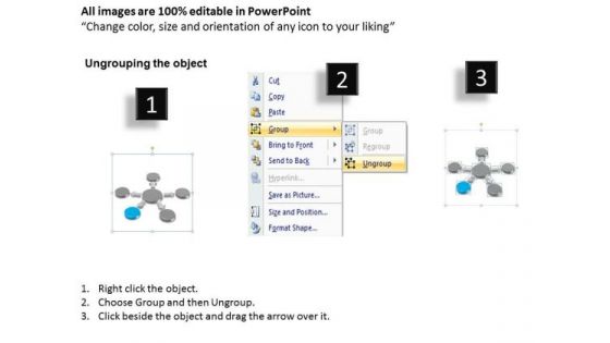 Items Linked To A Centre Ppt Business Plan For Non Profit Organization PowerPoint Templates