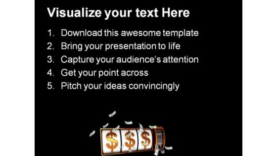 Jackpot Money PowerPoint Templates And PowerPoint Backgrounds 0211