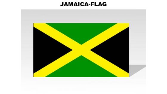 Jamaica Country PowerPoint Flags