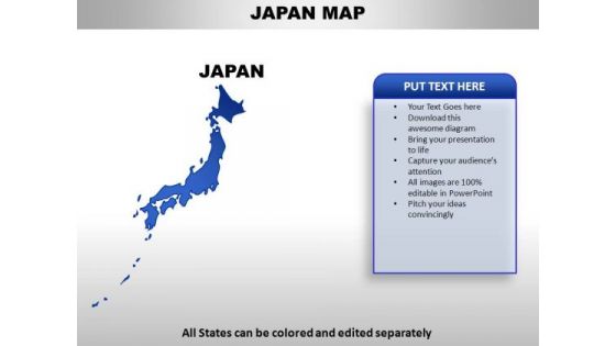 Japan PowerPoint Maps