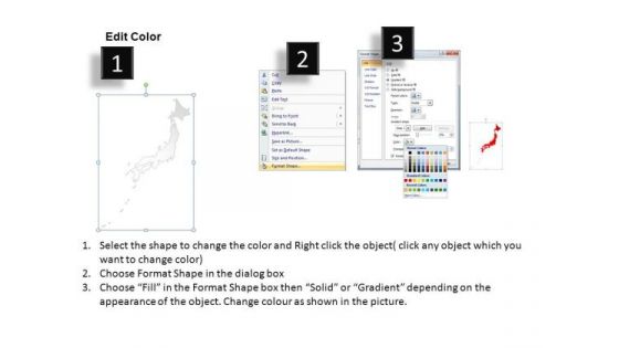 Japan PowerPoint Maps