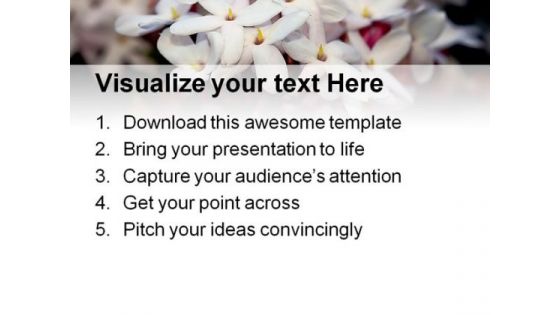 Jasmine Nature PowerPoint Templates And PowerPoint Backgrounds 0311