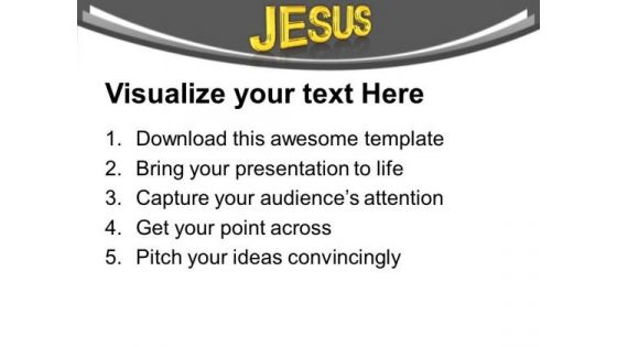 Jesus Faith Church PowerPoint Templates Ppt Backgrounds For Slides 1112