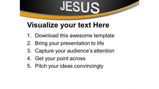 Jesus Religion PowerPoint Templates Ppt Backgrounds For Slides 1112