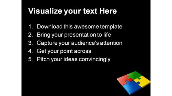 Jigsaw Puzzles Business PowerPoint Themes And PowerPoint Slides 0411
