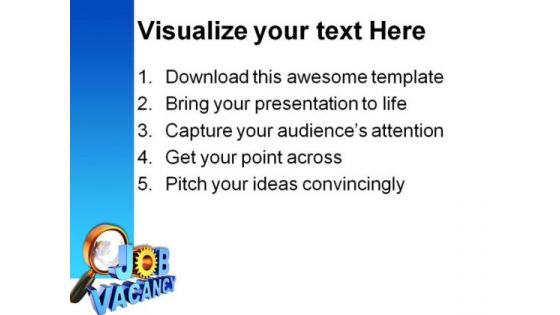 Job Vacancy Future PowerPoint Themes And PowerPoint Slides 0411