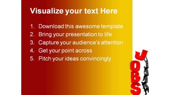 Jobs Business PowerPoint Templates And PowerPoint Backgrounds 0511