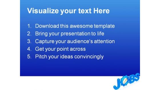 Jobs Future PowerPoint Template 1110