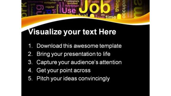 Jobs Search Youth PowerPoint Templates And PowerPoint Backgrounds 0311