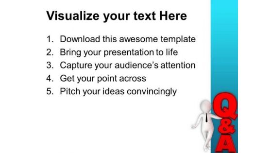 Join Question And Answer Session PowerPoint Templates Ppt Backgrounds For Slides 0813