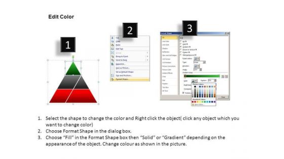 Joined Pyramids PowerPoint Slides And Ppt Templates