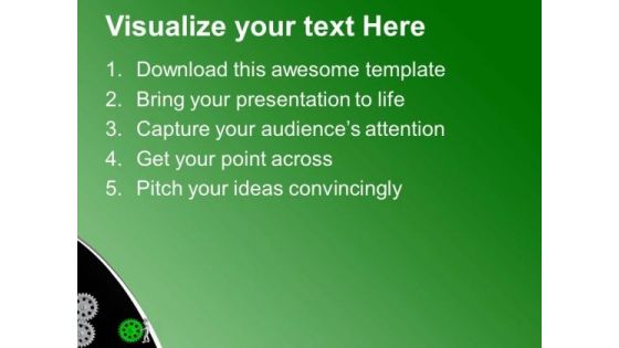 Joint The Right Gear PowerPoint Templates Ppt Backgrounds For Slides 0613