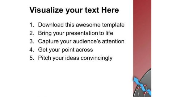 Jump All Hurdles For Success PowerPoint Templates Ppt Backgrounds For Slides 0613