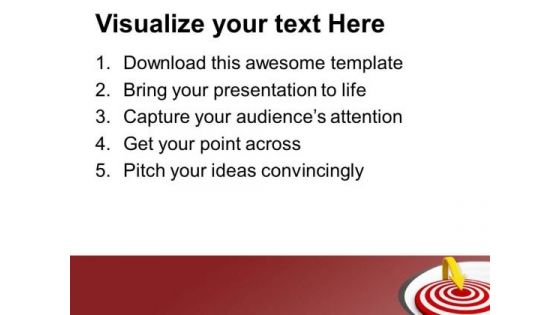 Jump On The Target Business Strategy PowerPoint Templates Ppt Backgrounds For Slides 0413