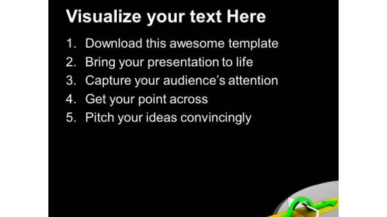Jump The Hienderence Of Yor Path PowerPoint Templates Ppt Backgrounds For Slides 0413