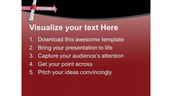 Jump The Hurdles To Get Success PowerPoint Templates Ppt Backgrounds For Slides 0413