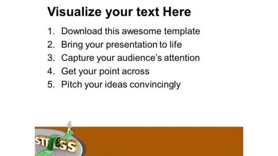 Jump The Stress To Find Success PowerPoint Templates Ppt Backgrounds For Slides 0613
