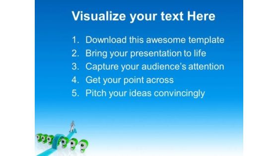 Jump The Unneccesary Question PowerPoint Templates Ppt Backgrounds For Slides 0413